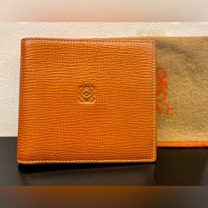 Loewe leather wallet